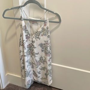 Loft floral tank size XS